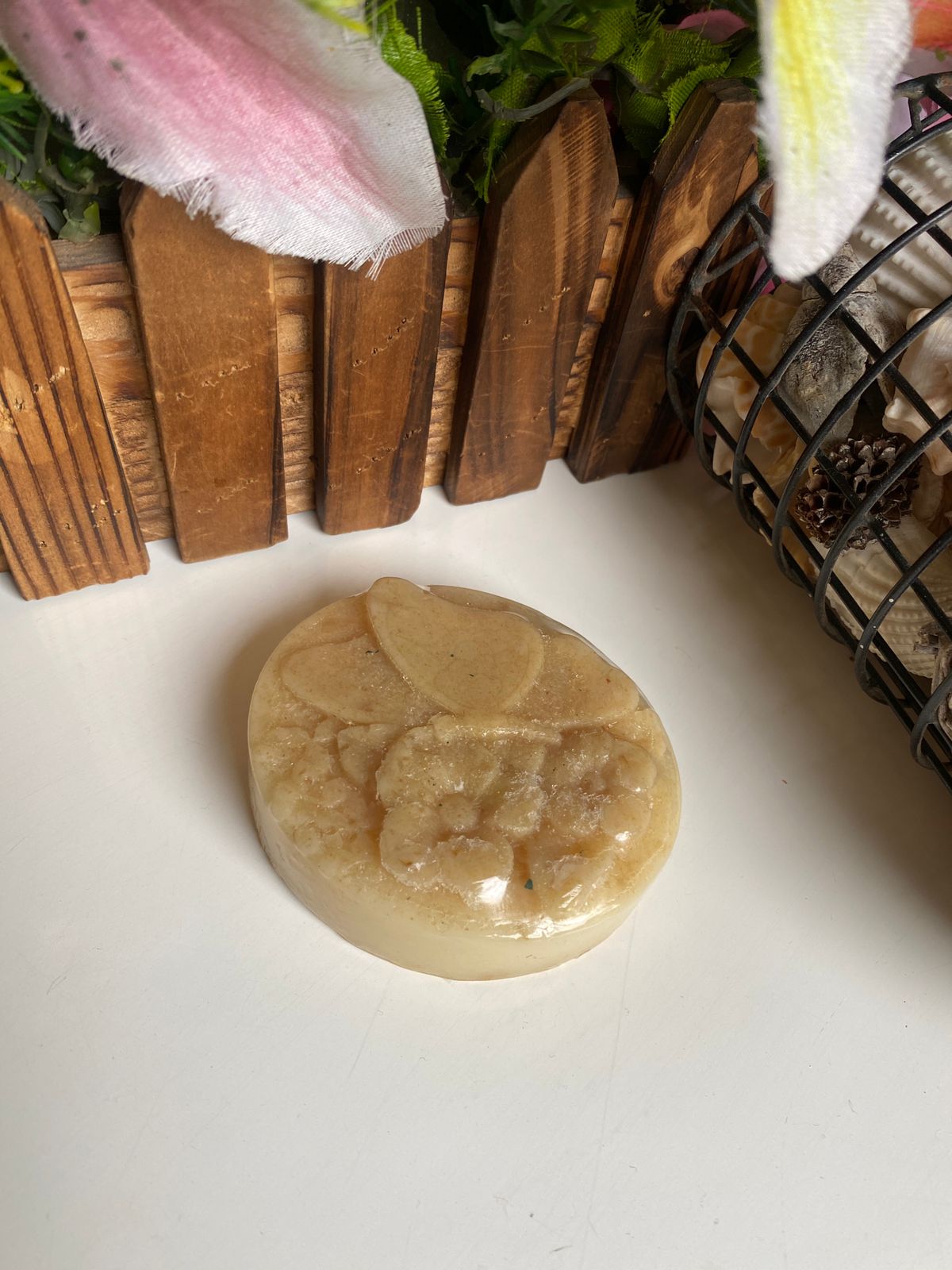 Honey oats soap