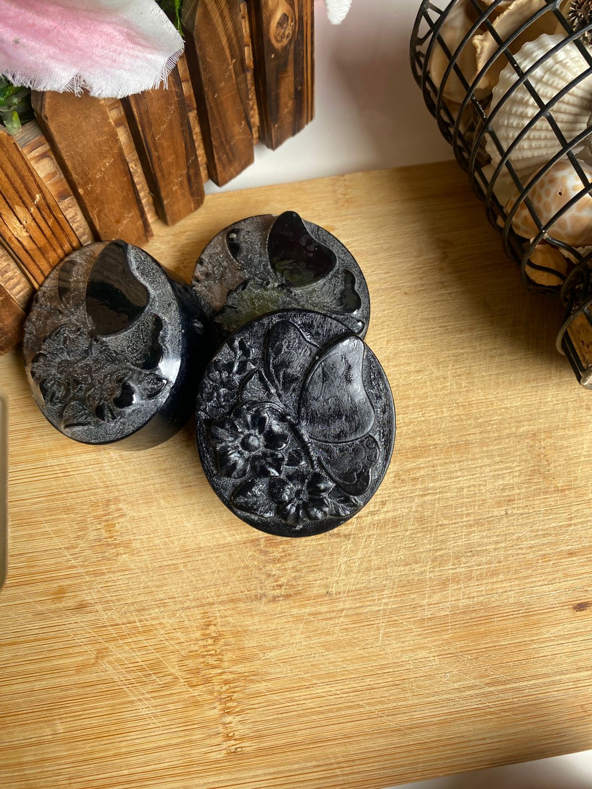 Charcoal soap